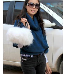 Winter Rabbit Fur Women Bag