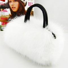 Winter Rabbit Fur Women Bag