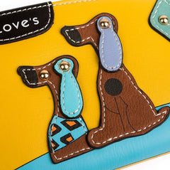 Cute Cartoon Leather Women Wallet