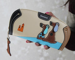 Cute Cartoon Leather Women Wallet