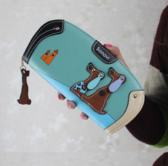 Cute Cartoon Leather Women Wallet