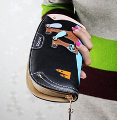Cute Cartoon Leather Women Wallet