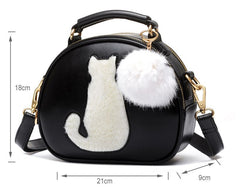 Cat Printing Bag Ladies Crossbody Bag