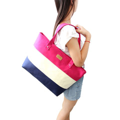 Mance Summer Canvas Women Beach Bag