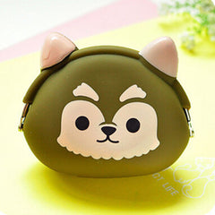Lovely Kawaii Cartoon Jelly Silicone Coin Purse