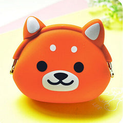 Lovely Kawaii Cartoon Jelly Silicone Coin Purse