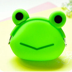 Lovely Kawaii Cartoon Jelly Silicone Coin Purse