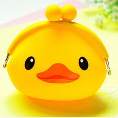 Lovely Kawaii Cartoon Jelly Silicone Coin Purse