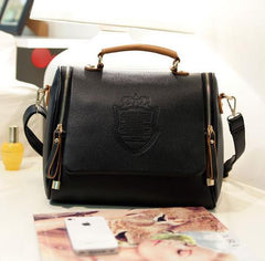 Solid Cover Women Messenger Bag
