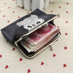 Women Owl Elephant Pattern Female Wallet