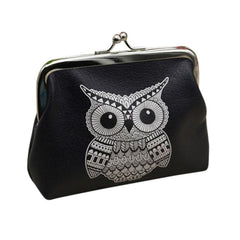 Women Owl Elephant Pattern Female Wallet