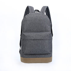 Canvas College School Student Backpack