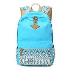 Korean Canvas Printing Backpack