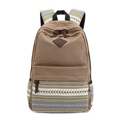 Korean Canvas Printing Backpack