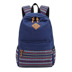 Korean Canvas Printing Backpack