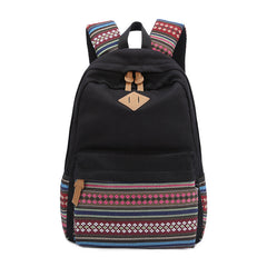 Korean Canvas Printing Backpack
