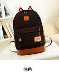Vintage Women Canvas Backpack