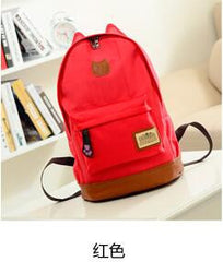 Vintage Women Canvas Backpack