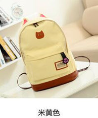 Vintage Women Canvas Backpack