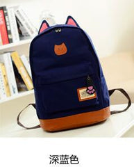 Vintage Women Canvas Backpack