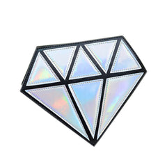 3D Women Shoulder Bag Diamond Shape