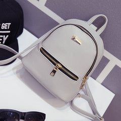 Mini Leather Backpack