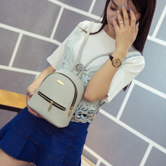 Mini Leather Backpack