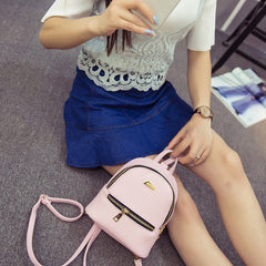 Mini Leather Backpack