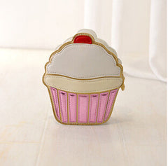 Women Ice cream Cupcake Mini Bag