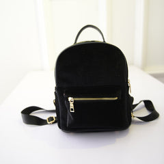 Women Velvet Backpack