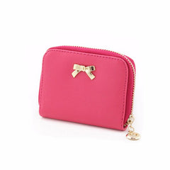 Bowknot Zipper Coin Purse