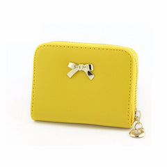 Bowknot Zipper Coin Purse