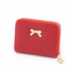 Bowknot Zipper Coin Purse