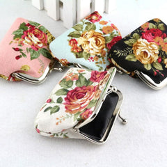 Womens Flower Pattern Wallet