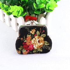 Womens Flower Pattern Wallet