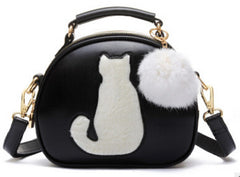 Cat Printing Bag Ladies Crossbody Bag