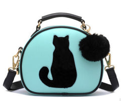 Cat Printing Bag Ladies Crossbody Bag