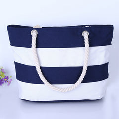 Stripes Printing Handbag