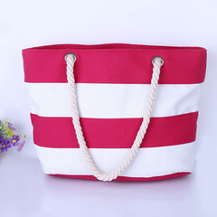 Stripes Printing Handbag