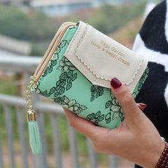 Women Leather Vintage Wallet
