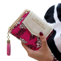 Women Leather Vintage Wallet