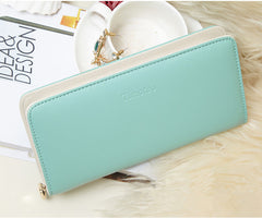 PU Leather Wallet Long Ladies Clutch