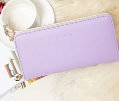 PU Leather Wallet Long Ladies Clutch