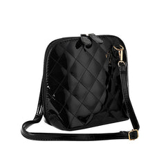 Casual Small Plaid Criss-cross Handbag