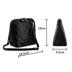 Casual Small Plaid Criss-cross Handbag