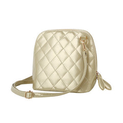 Casual Small Plaid Criss-cross Handbag