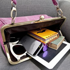 Vintage Hardware Matte Women Messenger Bag