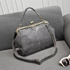 Vintage Hardware Matte Women Messenger Bag