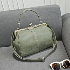Vintage Hardware Matte Women Messenger Bag