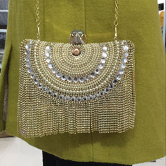Luxury Diamond Beaded Cluthes